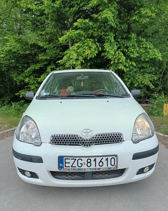 Toyota Yaris cena 4800 przebieg: 232000, rok produkcji 2004 z Zgierz małe 232